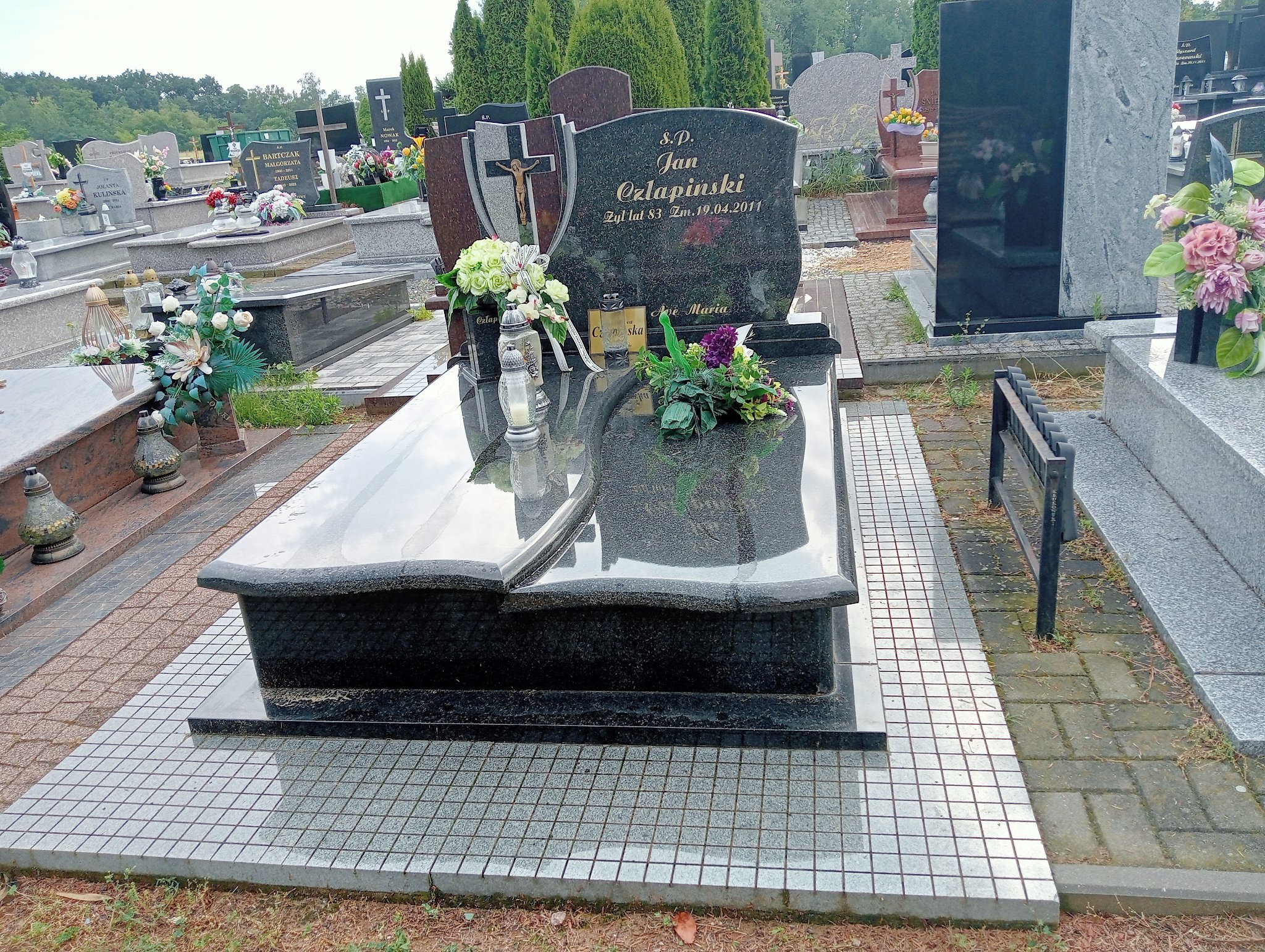 Grób Stanisława Człapińska