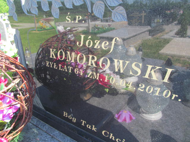 Józef Antoni Komorowski 1946 Kutno - Grobonet - Wyszukiwarka osób pochowanych