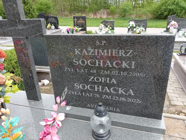 Grób Kazimierz Sochacki