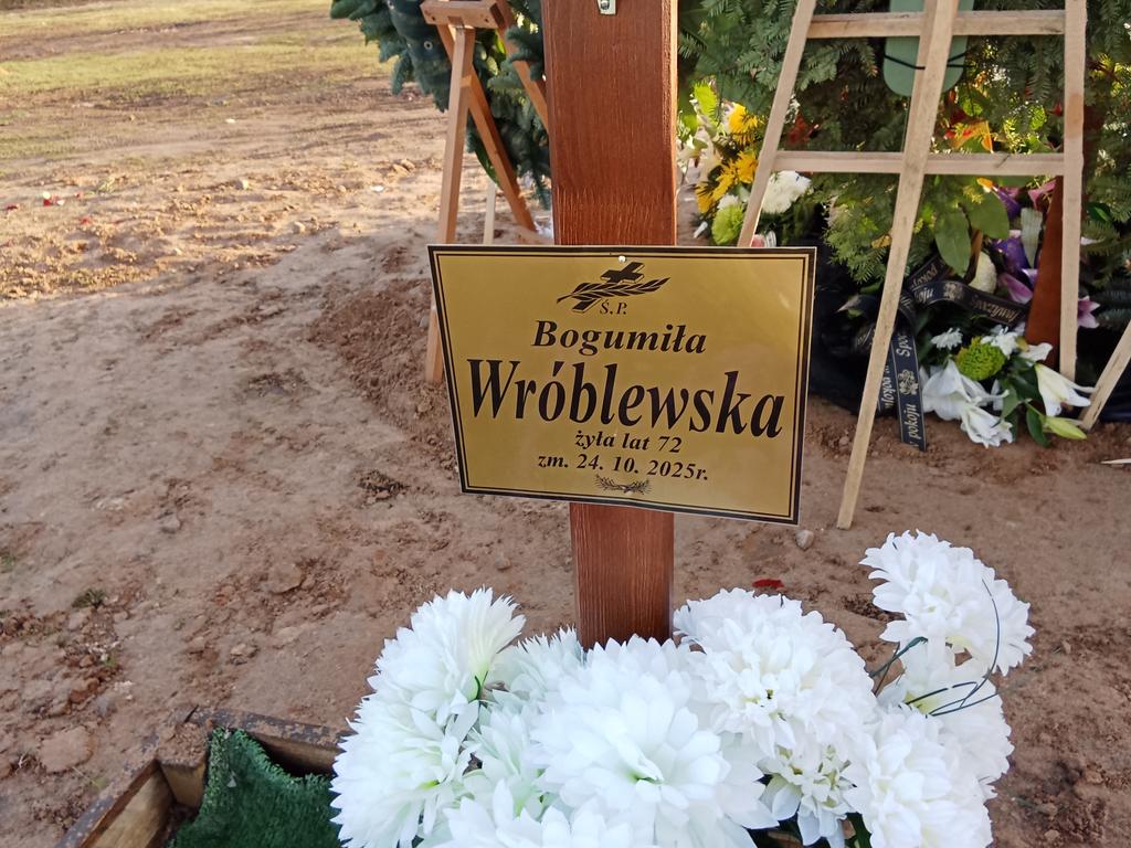 Grób Bogumiła Wróblewska