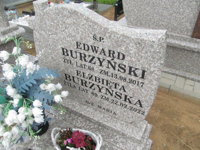 Edward Zenon Burzyński 1949 Kutno - Grobonet - Wyszukiwarka osób pochowanych