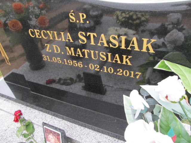 Grób Cecylia Janina Stasiak