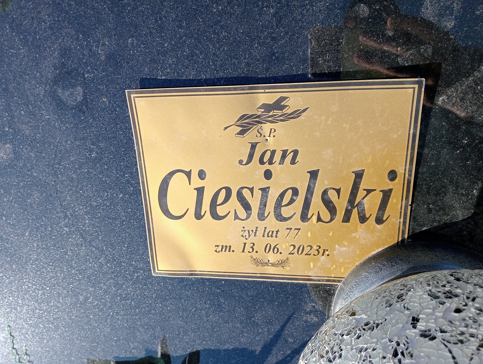 Grób Halina Ciesielska