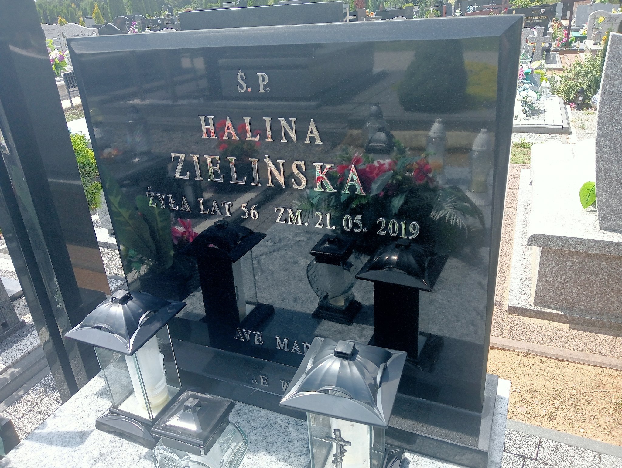 Halina Zielińska  1963 Kutno - Grobonet - Wyszukiwarka osób pochowanych