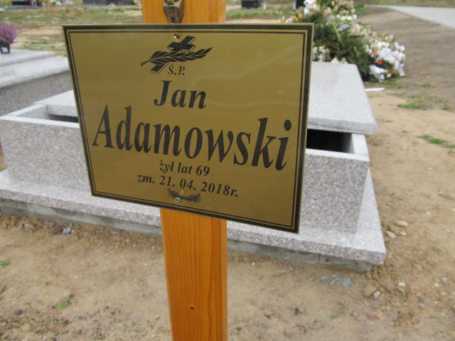 Jan Adamowski 1948 Kutno - Grobonet - Wyszukiwarka osób pochowanych