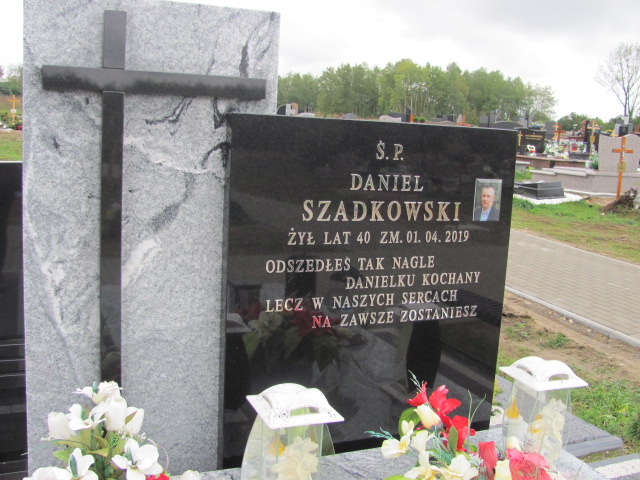 Daniel Szadkowski 1978 Kutno - Grobonet - Wyszukiwarka osób pochowanych