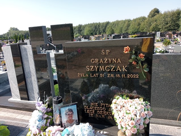 Grażyna Szymczak 1970 Kutno - Grobonet - Wyszukiwarka osób pochowanych