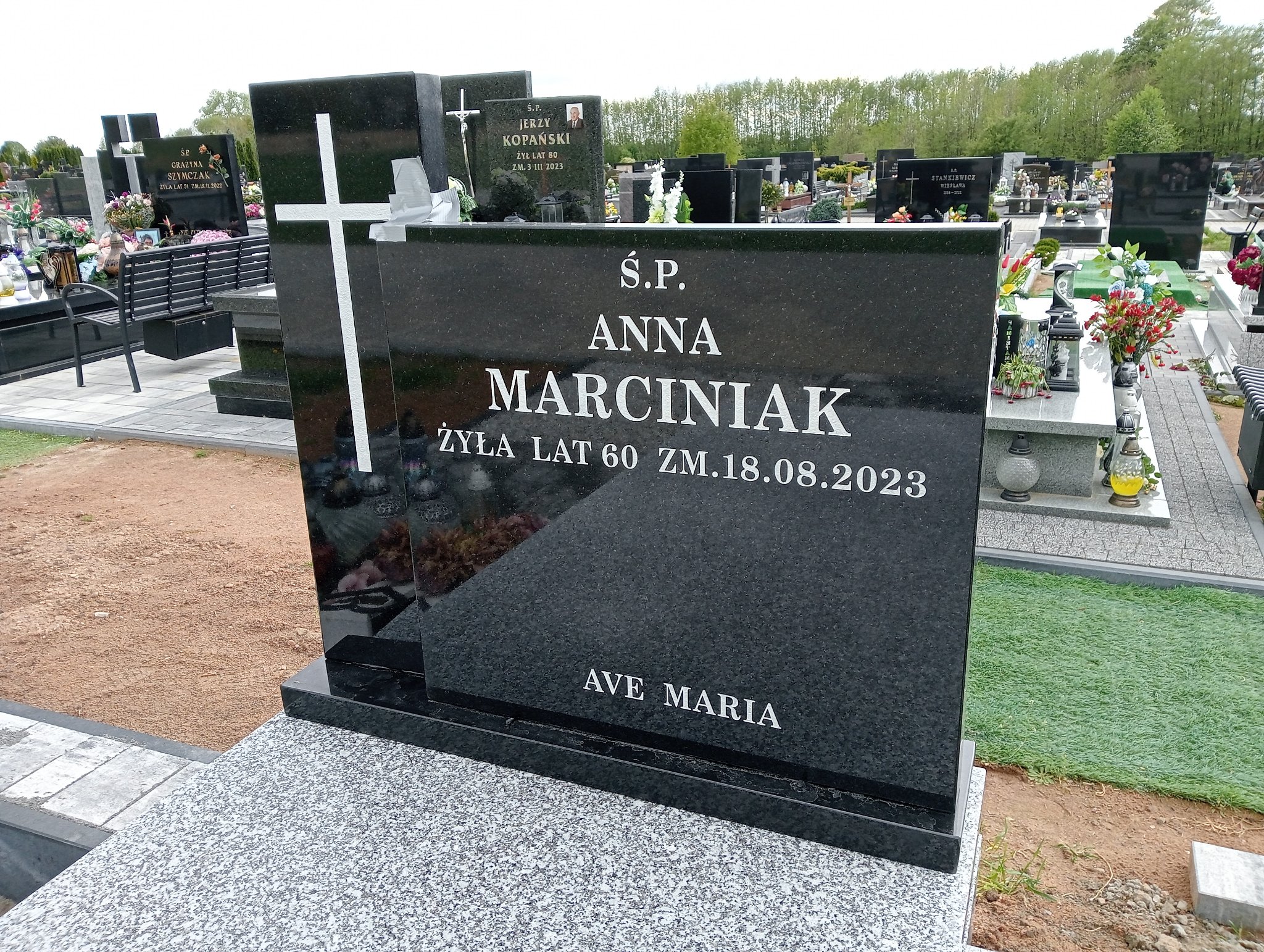 Anna Marciniak 1963 Kutno - Grobonet - Wyszukiwarka osób pochowanych