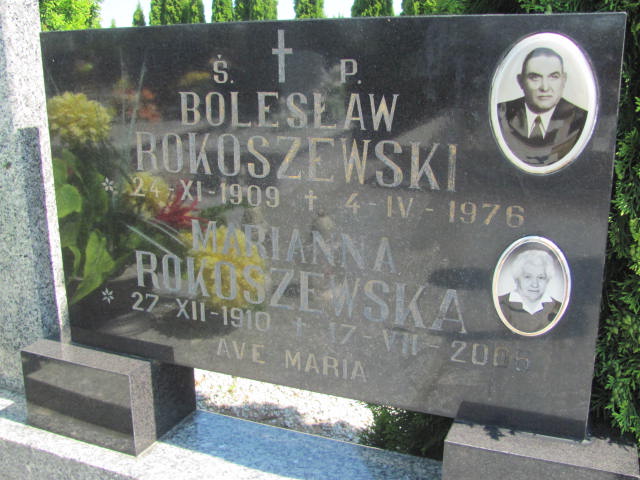 Bolesław Rokoszewski 1909 Kutno - Grobonet - Wyszukiwarka osób pochowanych