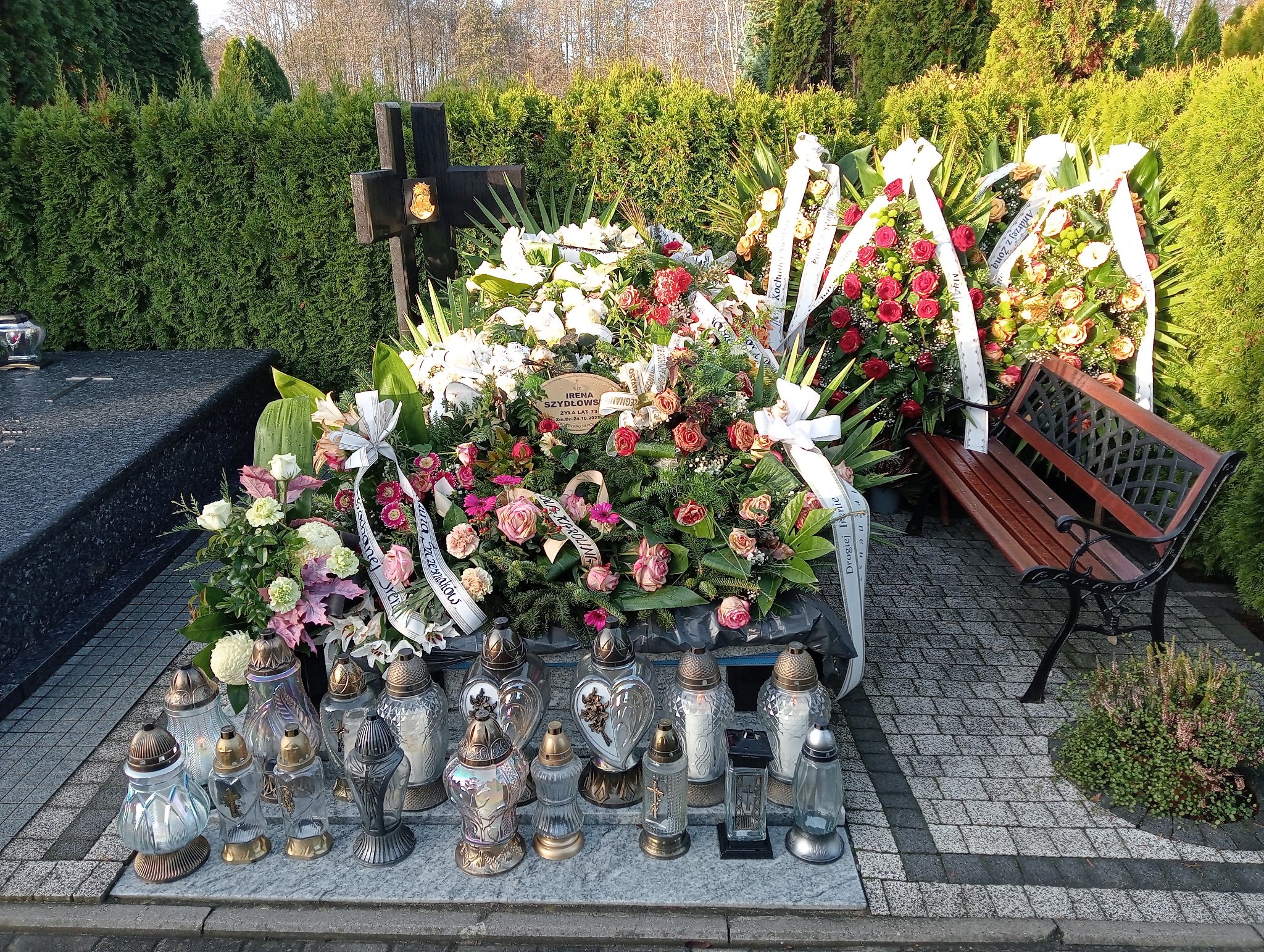 Grób Irena Szydłowska