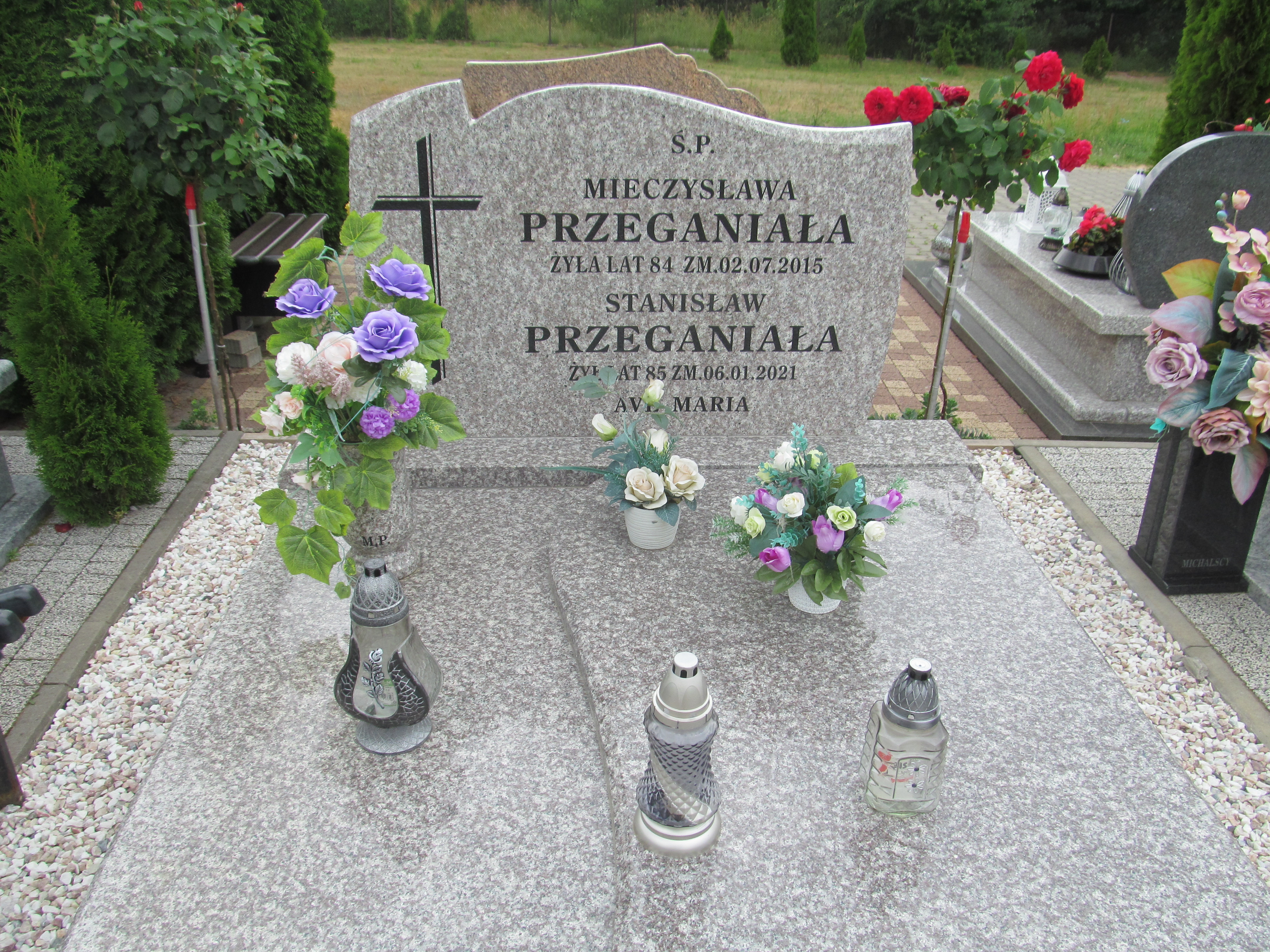 Grób Stanisław Przeganiała