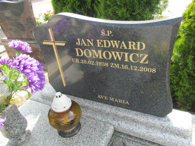 Jan Edward Domowicz 1938 Kutno - Grobonet - Wyszukiwarka osób pochowanych
