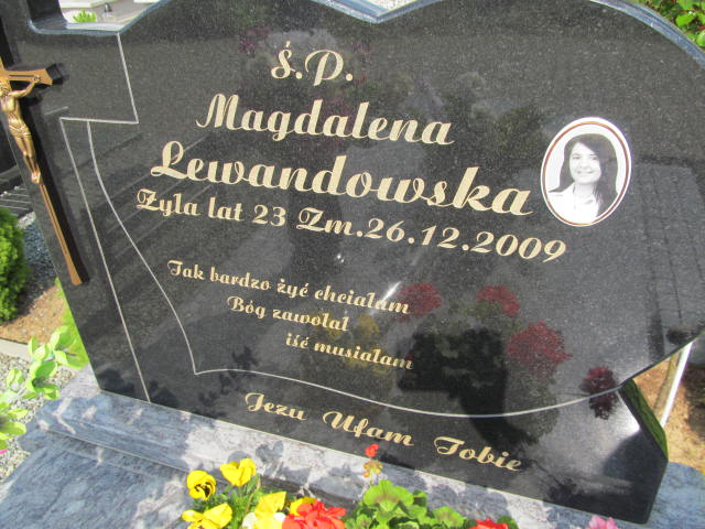 Magdalena Lewandowska 1986 Kutno - Grobonet - Wyszukiwarka osób pochowanych
